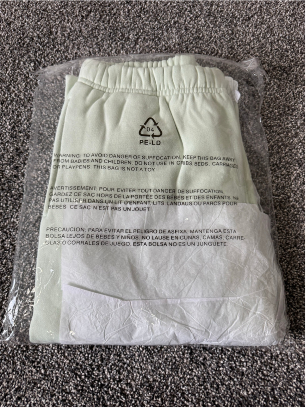 Women's Mayfair Group It Costs $0.00 Sweatpants in Seafoam Size M/L NWT - Picture 7 of 7